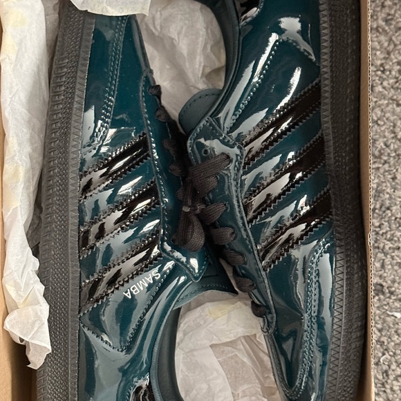 Adidas Samba - Dark Green and Black Sneakers - Picture 6 of 8